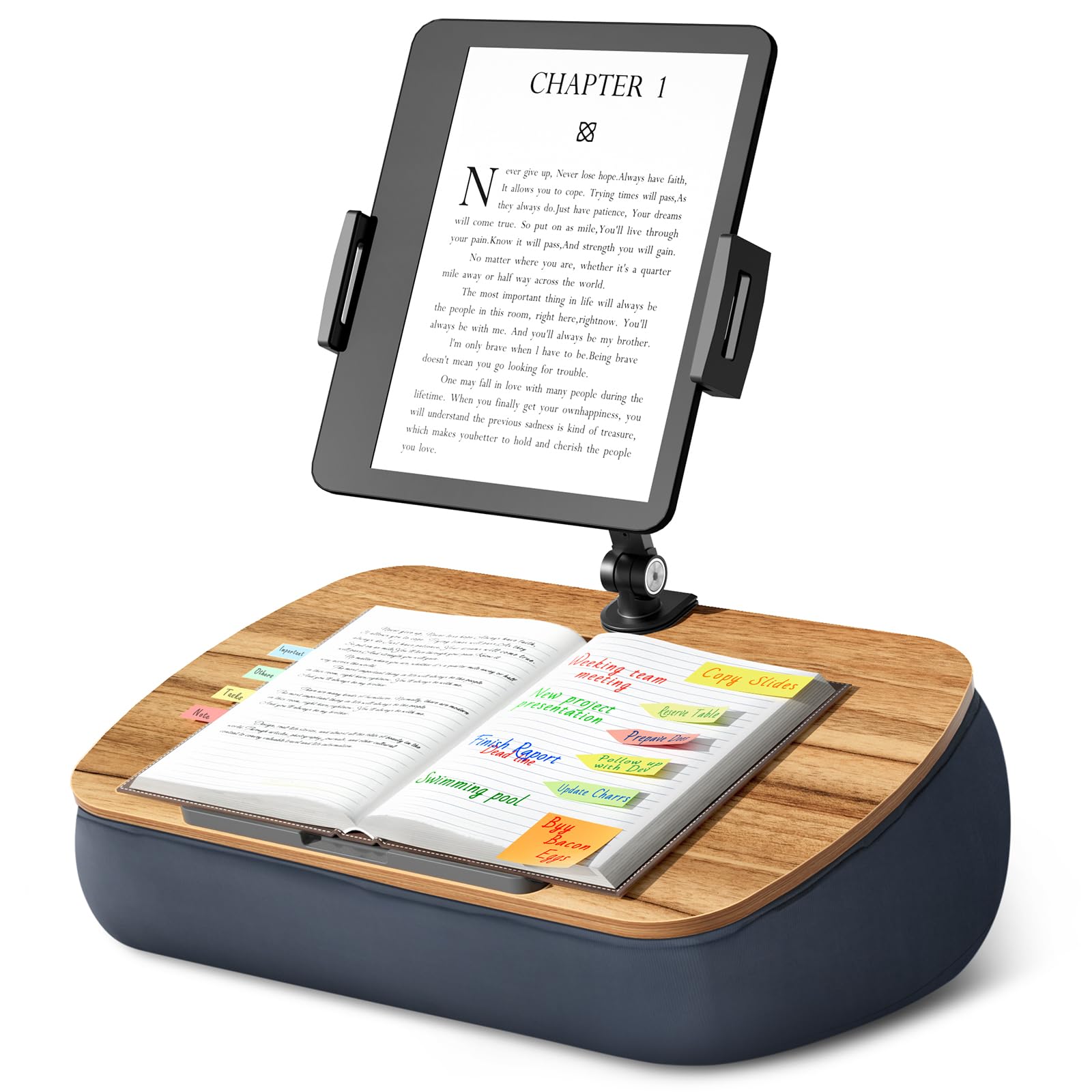 Amazon.com: ERGONOV Lap Cozy Kindle Pillow Stand for Bed with